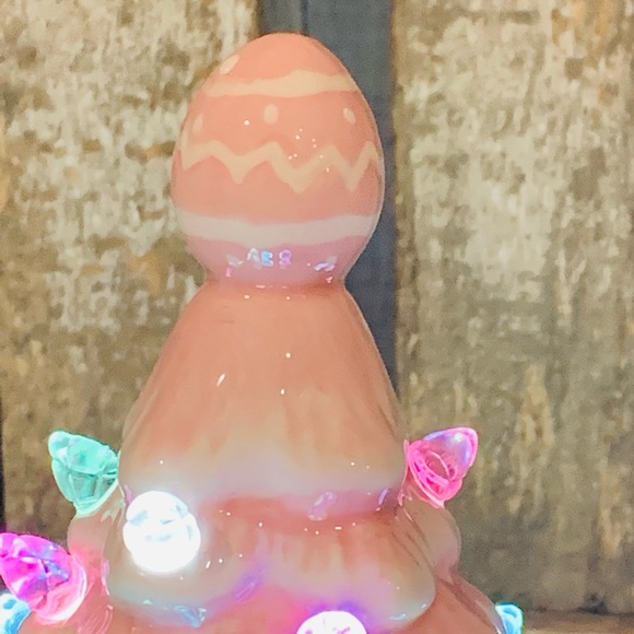 Mr. Christmas Pink Light Up Easter Tree - Picture 4 of 7